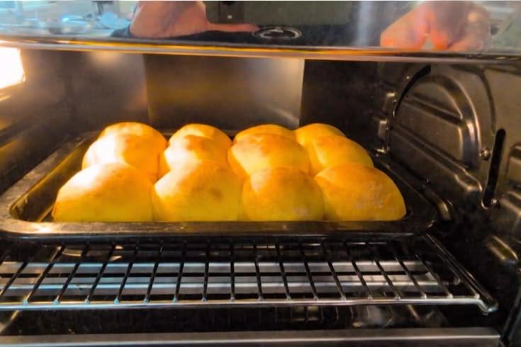 Sweet Potato Sourdough Rolls