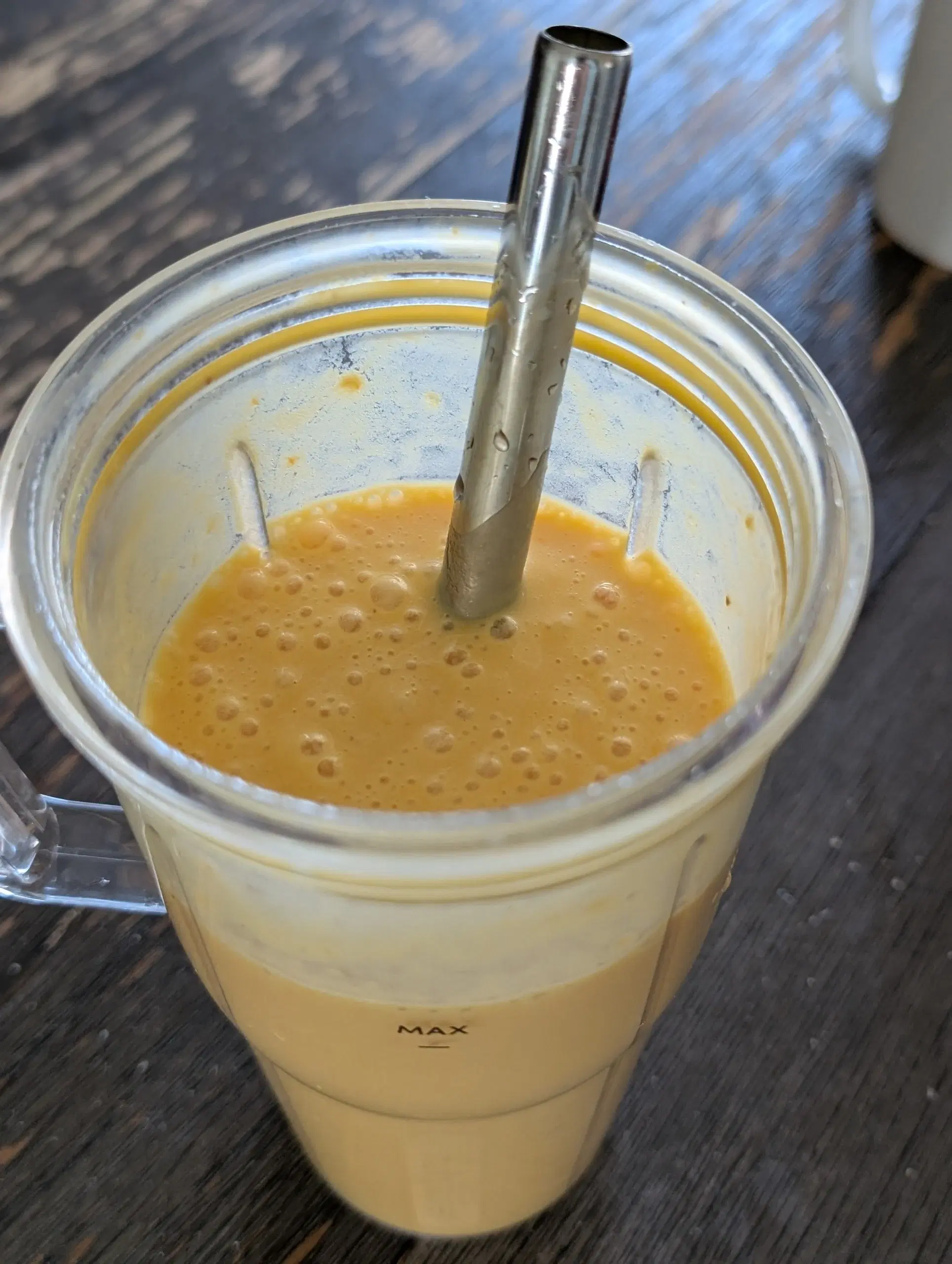Orange Cream Sweet Potato Kefir Smoothie photo