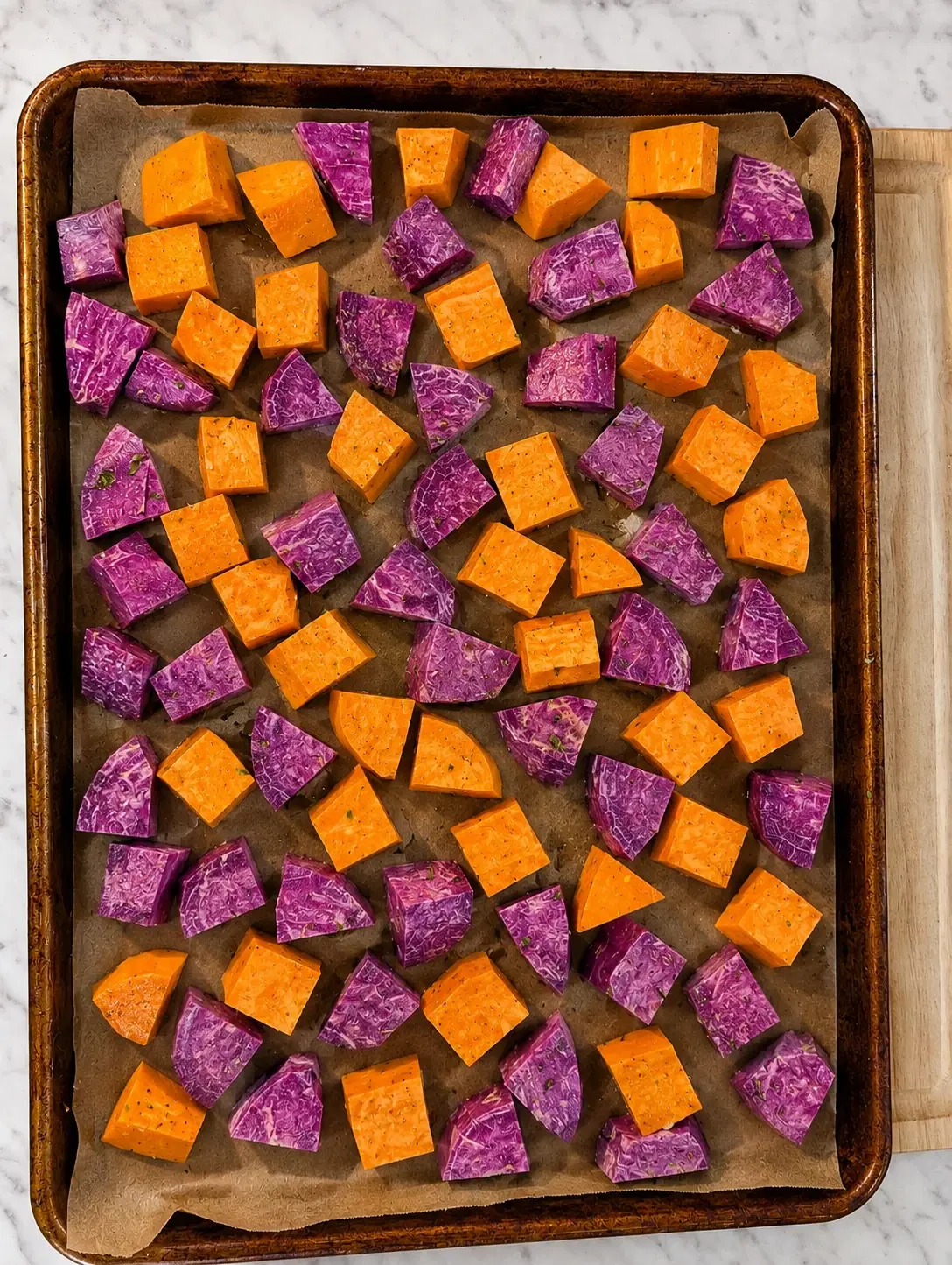 Sweet Potato and Sausage Sheet Pan Dinner photo